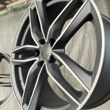 Диски R20 audi a6 sLine Грунт порошковий+база трьохкомпонентна порошкова+ лак матовий порошковий